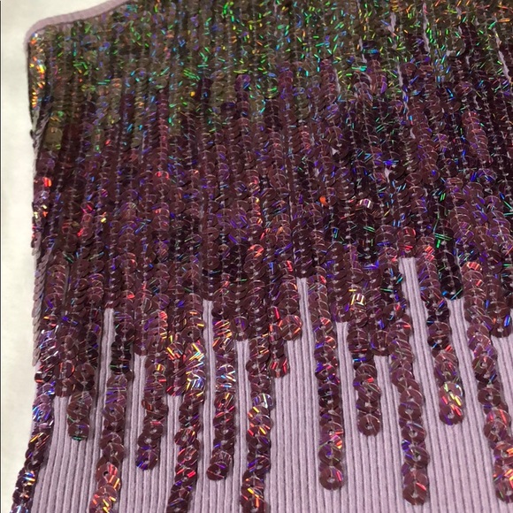 🍬Express🍬 Sequin Purple Tank Top - Picture 2 of 6